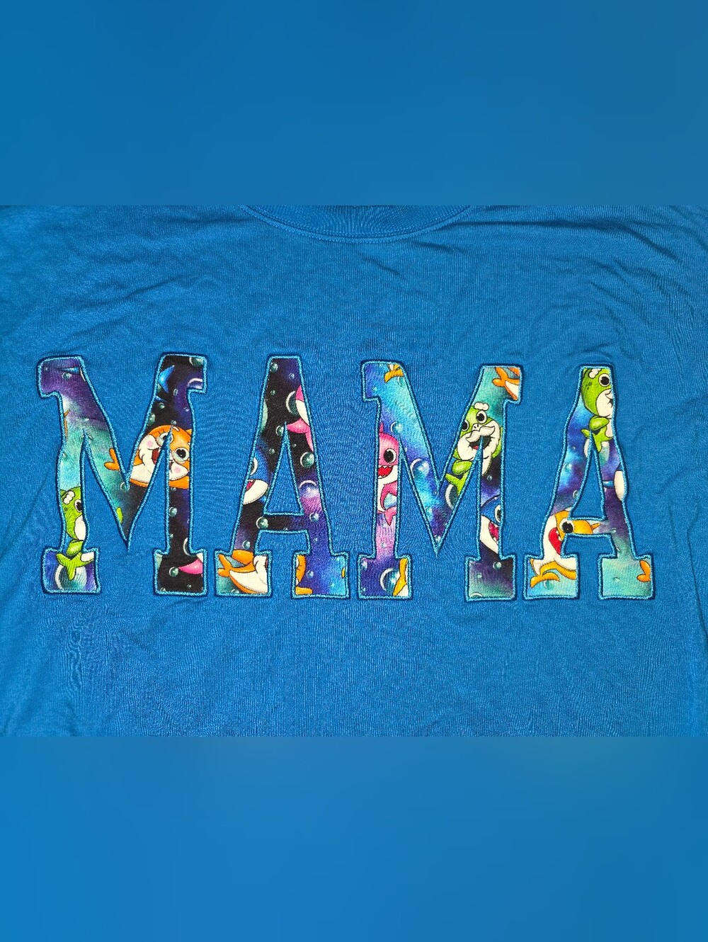 Baby Shark Mama Sweatshirt, French Terry Bamboo